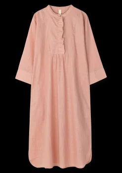 JUNA Monochrome Sonja dress XS støvet rosa | Køb her