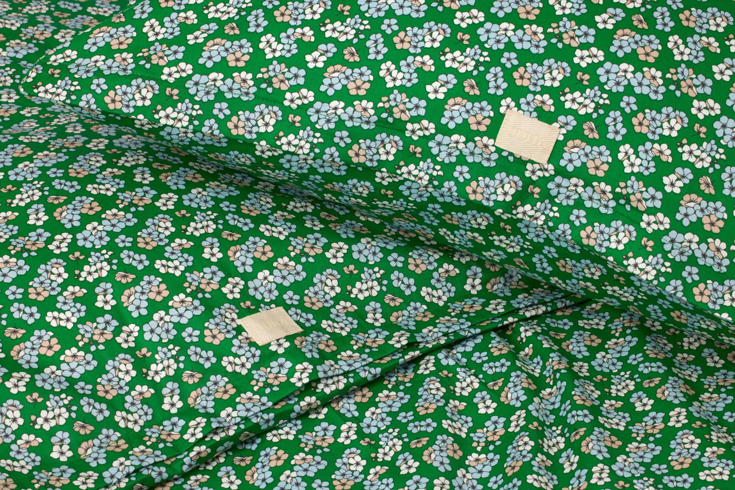 JUNA Pleasantly Sengetøj 140x220 cm grøn DK | Køb her