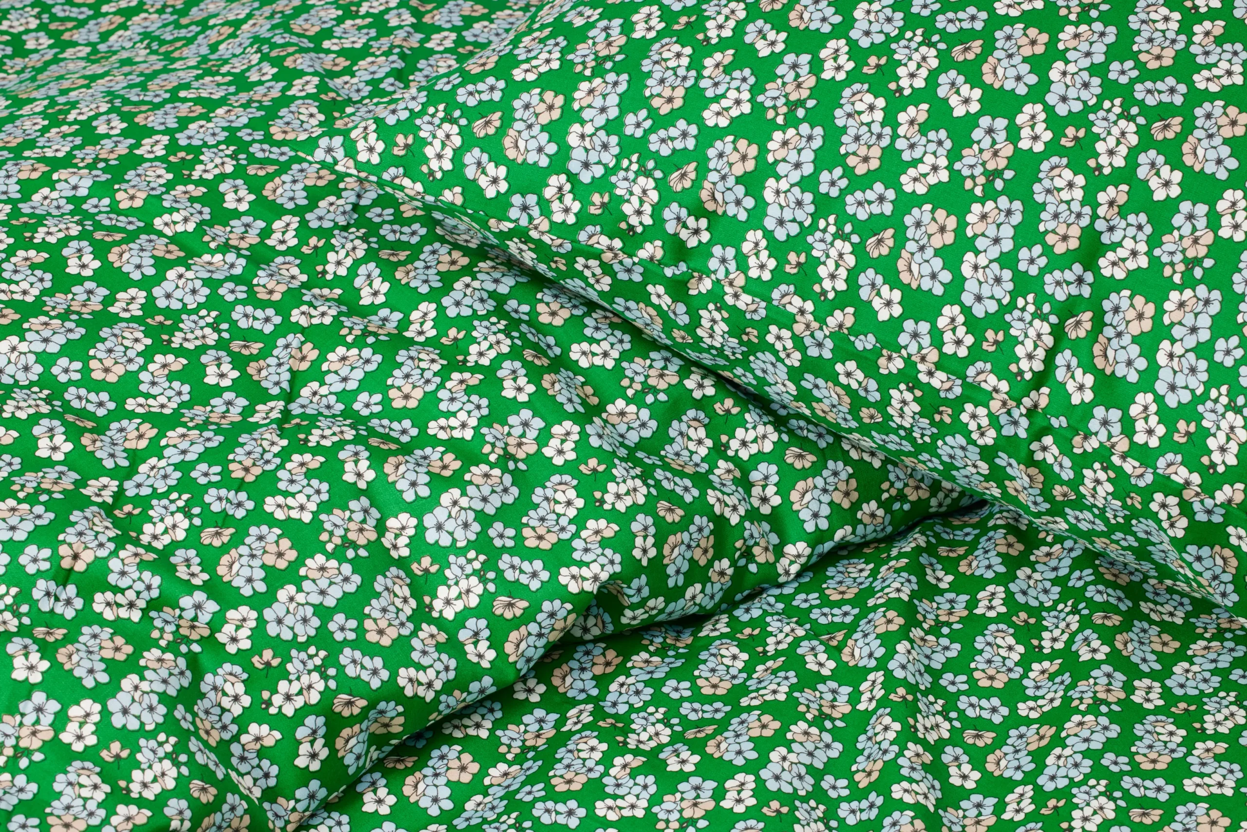 JUNA Pleasantly Sengetøj 140x220 cm grøn DK | Køb her