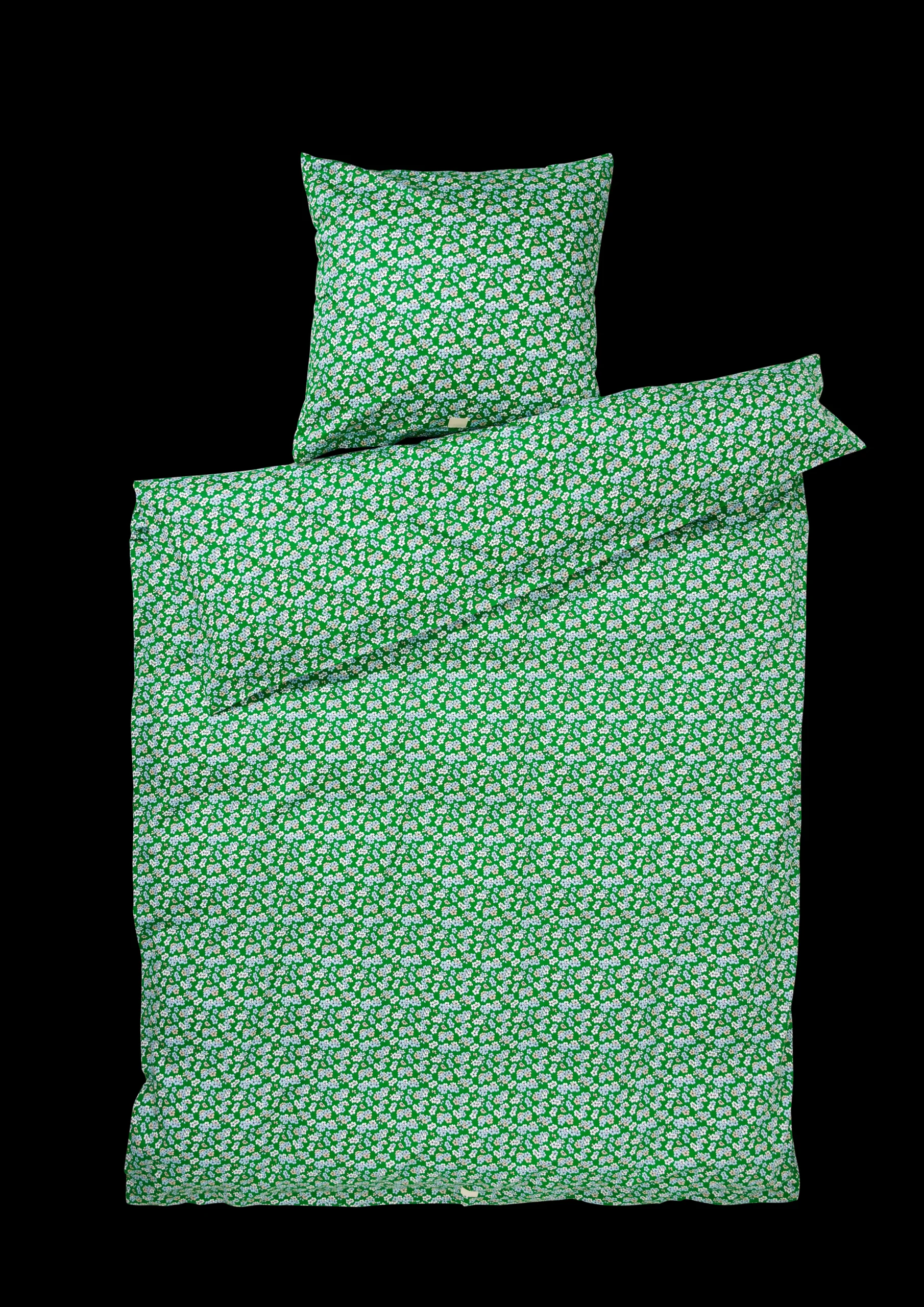 JUNA Pleasantly Sengetøj 140x200 cm grøn DK | Køb her