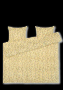 JUNA Pleasantly Sengetøj 200x220 cm gul DK - Køb her