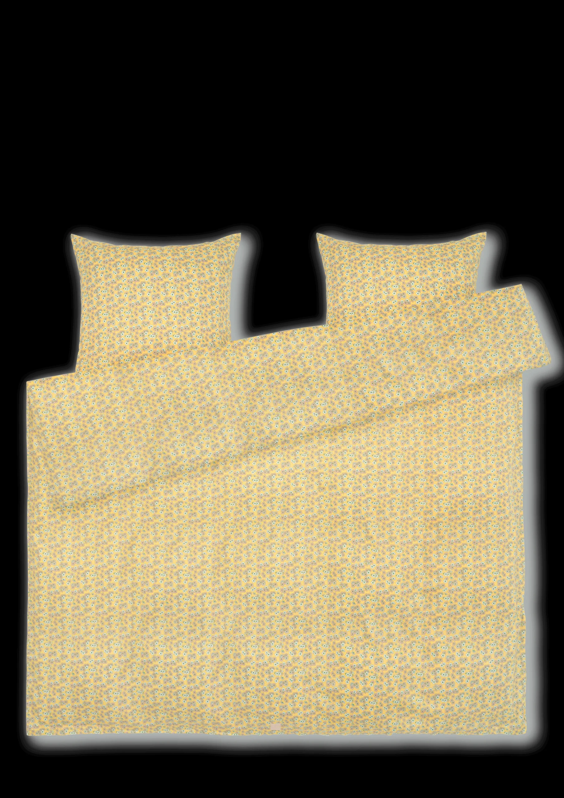 JUNA Pleasantly Sengetøj 200x220 cm gul DK - Køb her