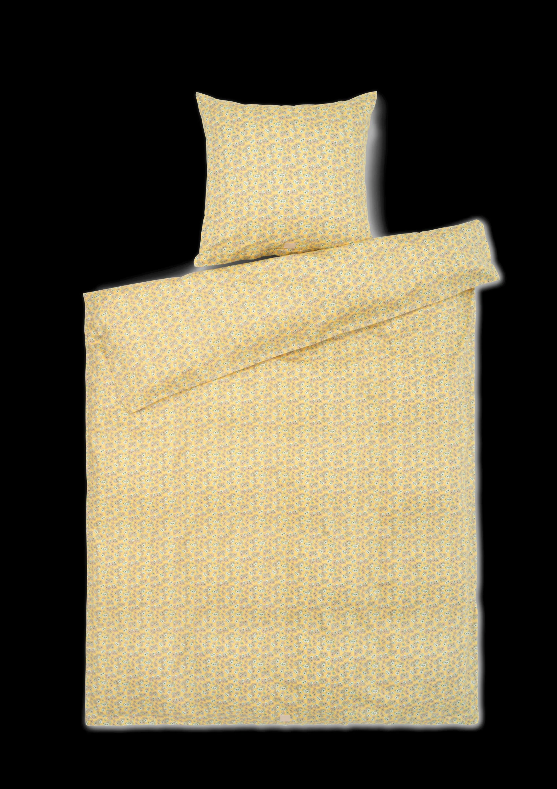 JUNA Pleasantly Sengetøj 140x220 cm gul DK | Køb her