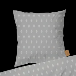 JUNA Pudebetræk 70x50 cm i grå fra serien Diamant | Køb her