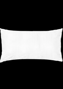 JUNA Pudebetræk 70x50 cm i hvid fra serien Bæk&Bølge