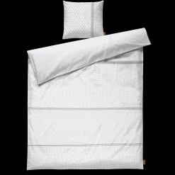 JUNA Sengetøj 220x220 cm i hvid fra serien Travel | Køb her