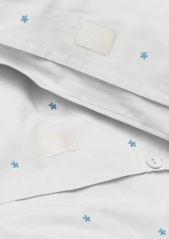 JUNA Sengetøj 200x220 cm i hvid fra serien Daisy | Køb her