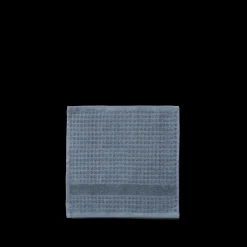 JUNA Vaskeklud 30x30 cm i blå fra serien Check | Køb her