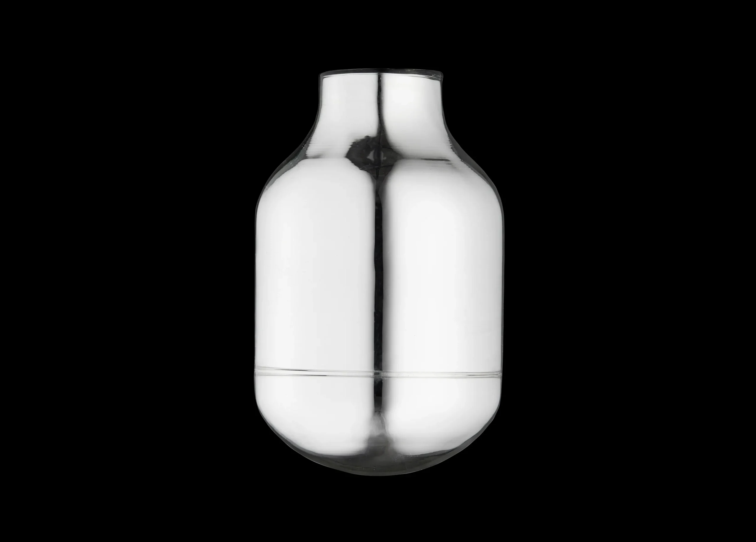 Kahler Hammershøi Glasindsats til termokande sølvfarvet