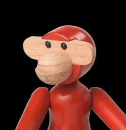 Kay Bojesen Abe mini i rød fra serien Monkey | Køb her