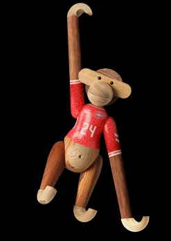 Kay Bojesen Abe x DBU Herre 2024 stor teak/limba - Køb her