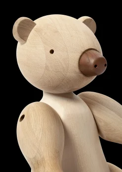 Kay Bojesen Bjørn XXL i træ fra serien Masterpieces