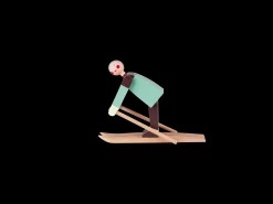 Kay Bojesen Boje, dreng Skiløber H16 cm i multi | Køb her