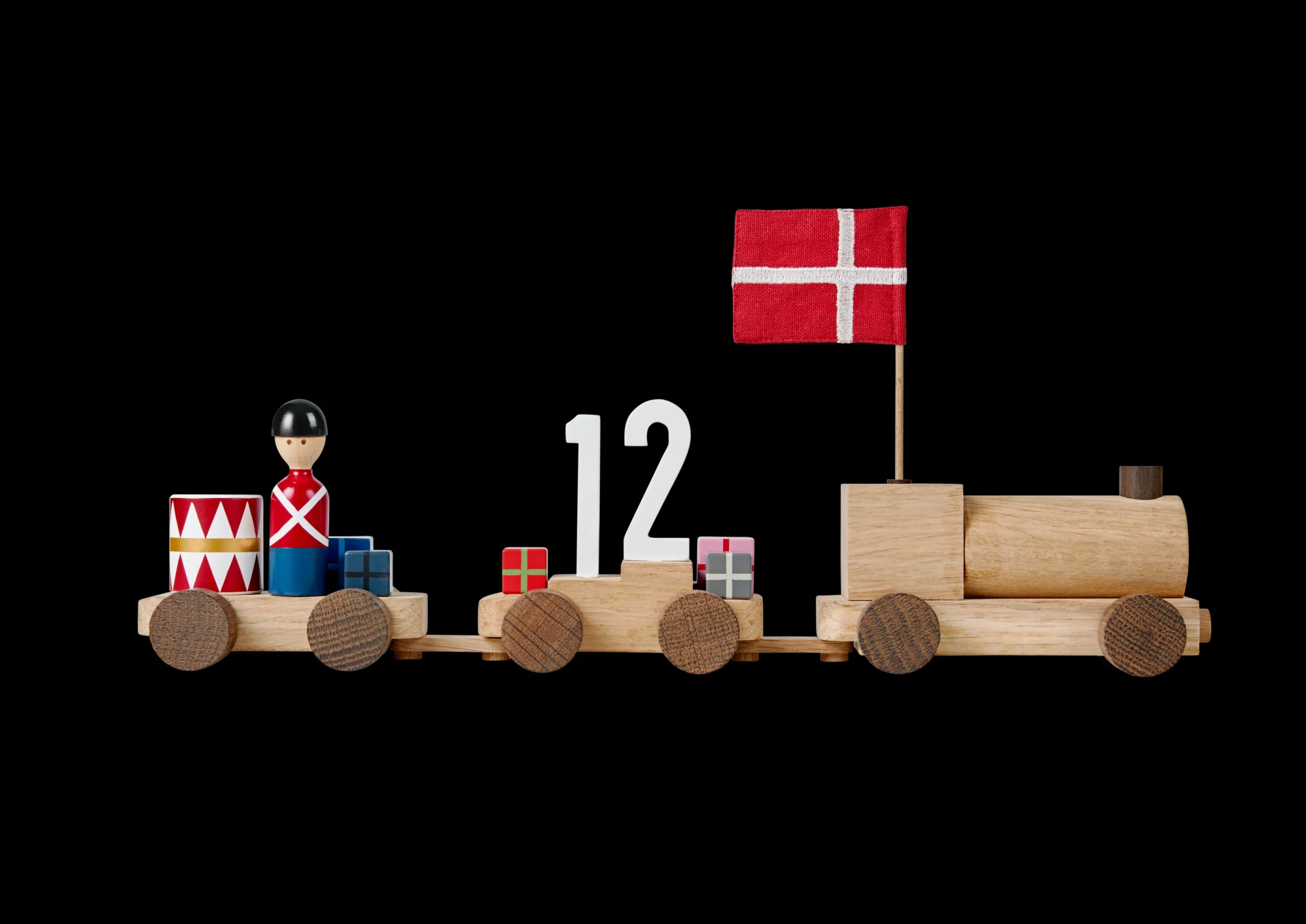 Kay Bojesen Fødselsdagstog Dansk i træ fra serien Figurines