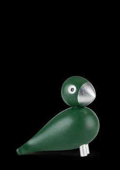 Kay Bojesen Georg Sangfugl H15.5 cm i grøn | Køb her