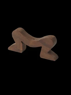 Kay Bojesen Gravhund ben med logo (39201) valnød | Køb her