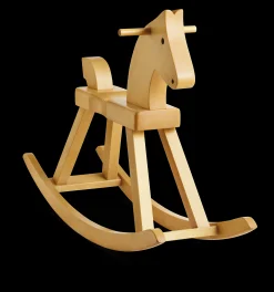 Kay Bojesen Gyngehest H56 cm i træ fra serien Babies