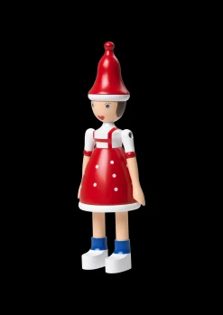 Kay Bojesen Jule Lise H17,5 i rød fra serien Figurines