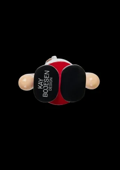 Kay Bojesen Julepynt Jule Ole & Jule Lise rød/blå/hvid