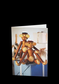 Kay Bojesen Kort A6 Student teak/limba 1 stk. | Køb her