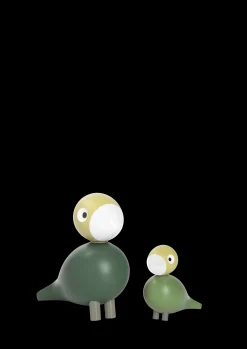 Kay Bojesen Liv & Lykke 1 par i grøn fra serien Birds