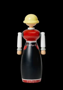 Kay Bojesen Norsk Bunad Kvinde sort/rød/hvid | Køb her