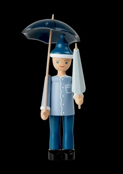 Kay Bojesen Ole Lukøje H21 i blå fra serien Figurines