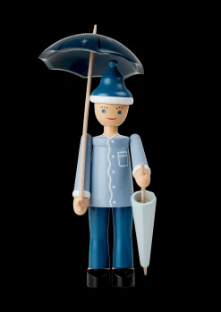 Kay Bojesen Ole Lukøje H21 i blå fra serien Figurines