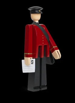 Kay Bojesen Postmand H20 cm i sort fra serien Figurines