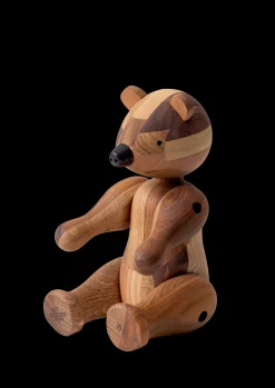 Kay Bojesen Reworked jubilæum Bjørn mellem i træ | Køb her