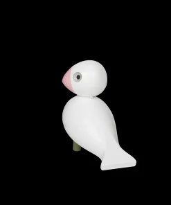 Kay Bojesen Sangfugl Love H15.5 cm hvid/rosa | Køb her