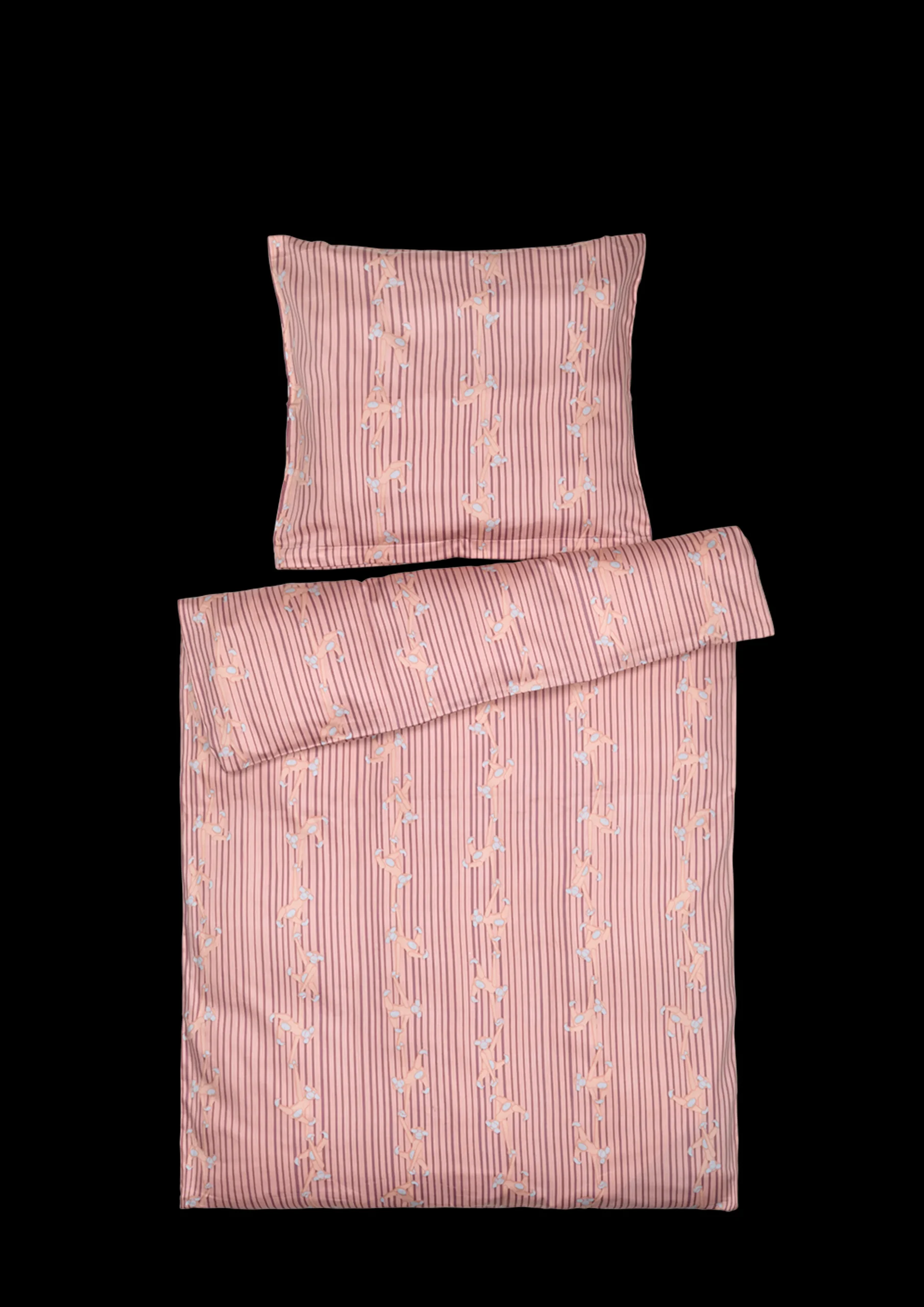 Kay Bojesen Sengetøj Abe junior 100x140cm DK rosa | Køb her