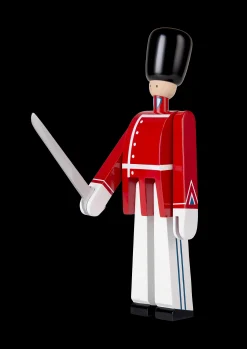 Kay Bojesen Tivoli Officer med sabel lille rød/hvid|Køb nu