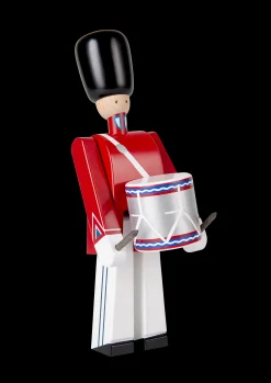 Kay Bojesen Tivoli Trommeslager lille rød/hvid | Køb her