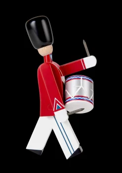 Kay Bojesen Tivoli Trommeslager lille rød/hvid | Køb her