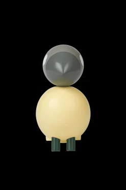 Kay Bojesen Year Bird Bella 2025 H12.5 cm creme/grå