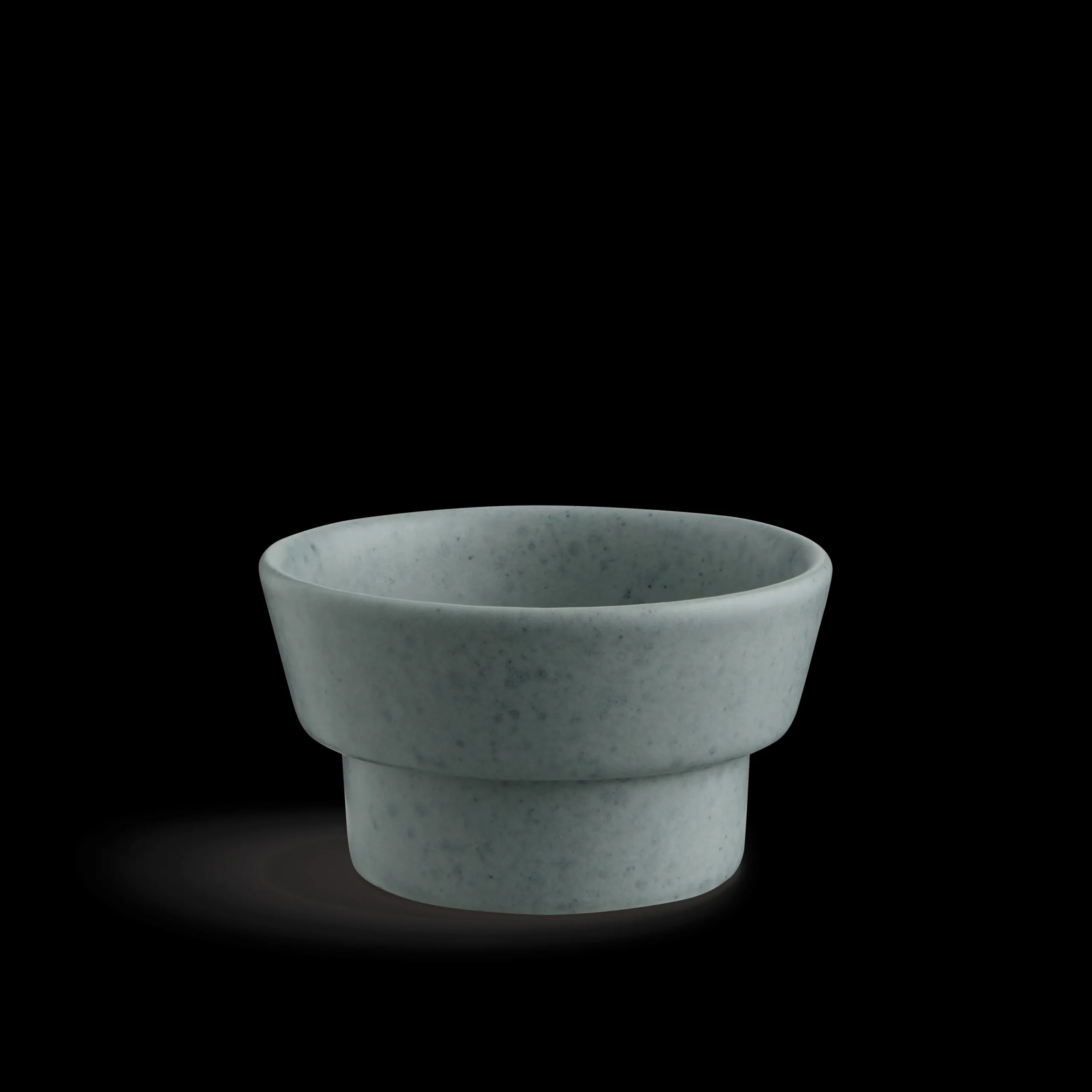 Kähler Bloklysestage H5 i grøn fra serien Ombria | Køb her