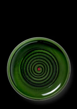 Kähler Bordfad Ø34 cm i grøn fra serien Colore | Køb her