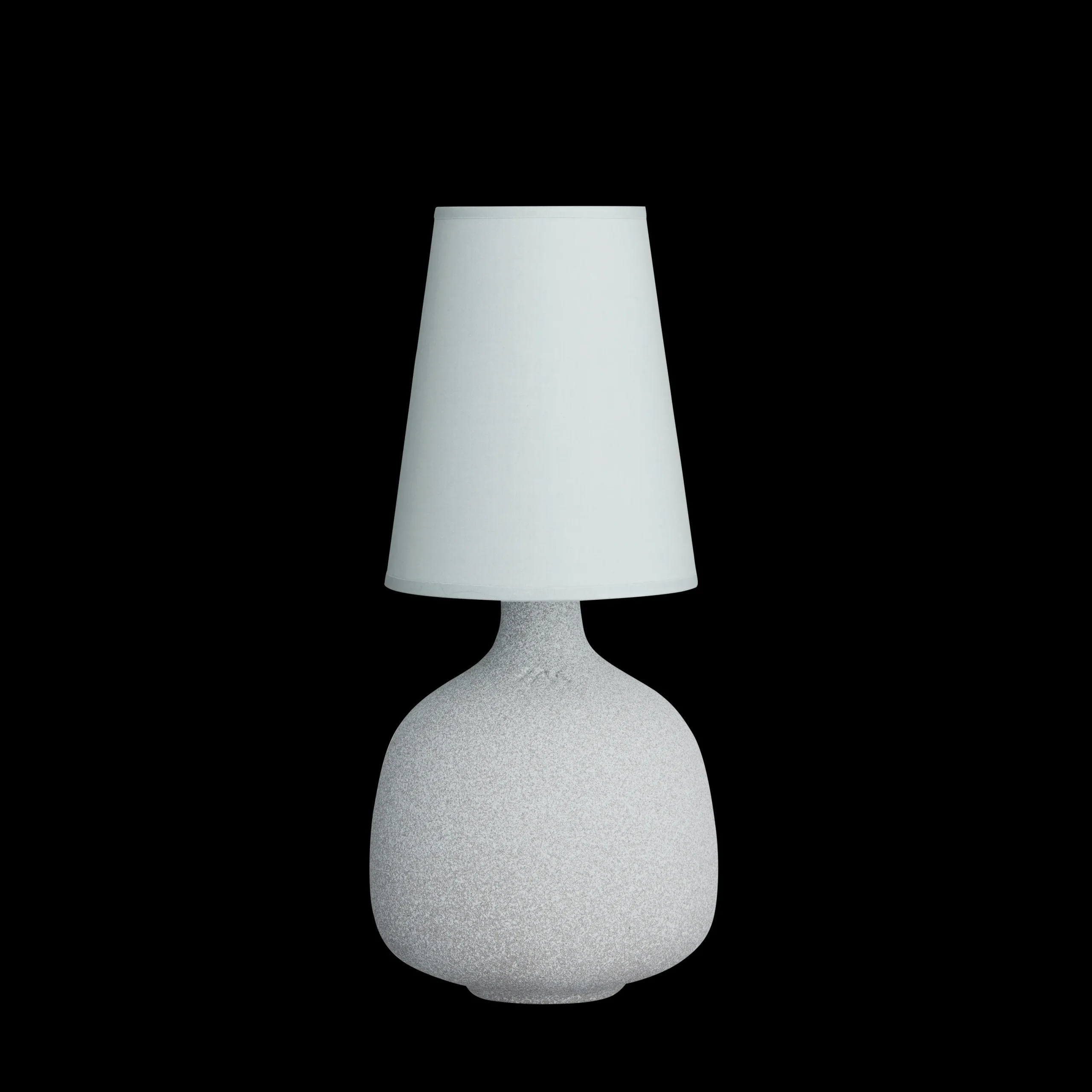 Kähler Bordlampe H37.5 cm i blå fra serien Balustre