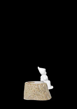 Kähler Christmas Tales Julerejse H9.5 hvid | Køb her