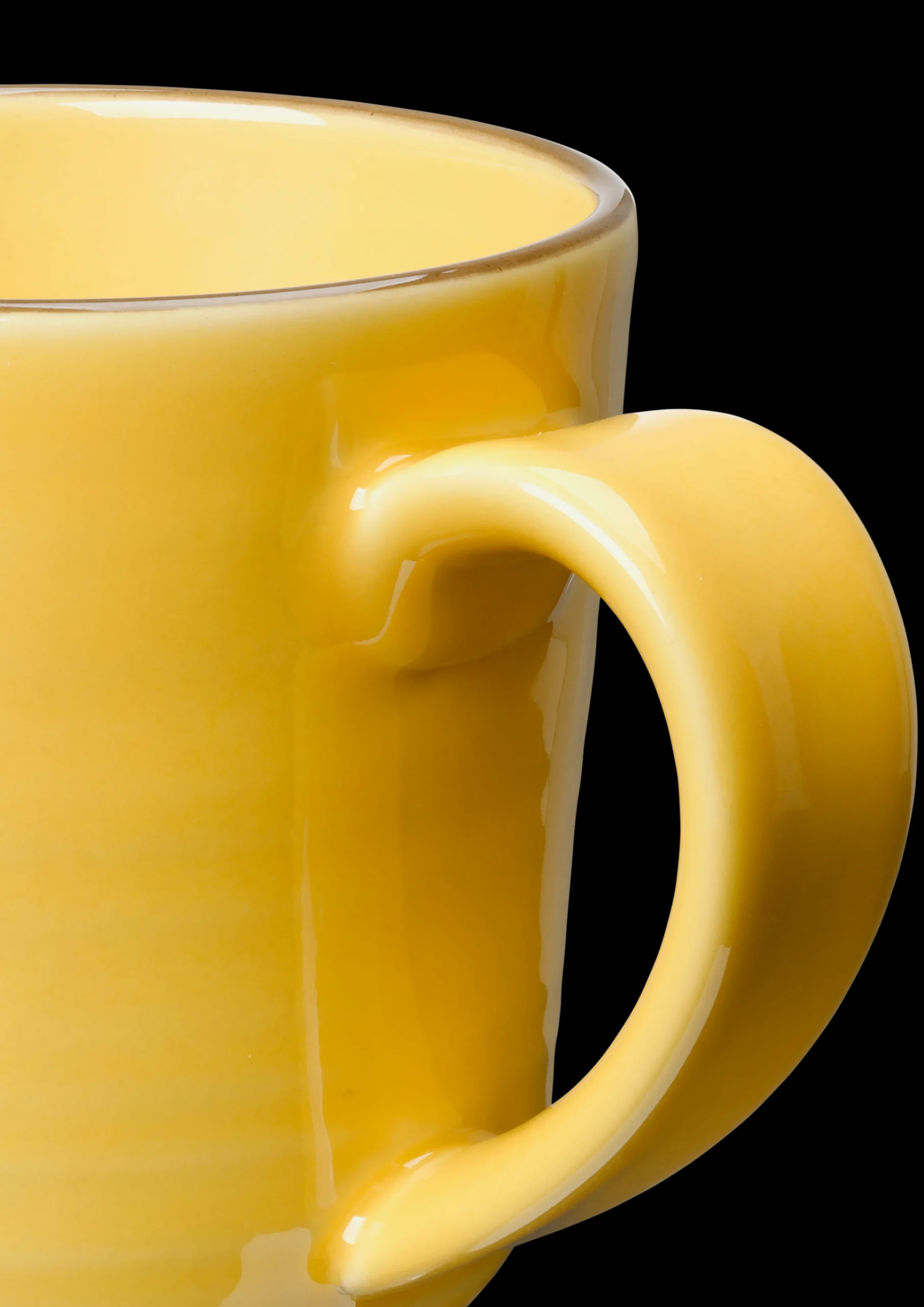 Kähler Colore Krus med hank 33 cl saffron yellow | Køb her