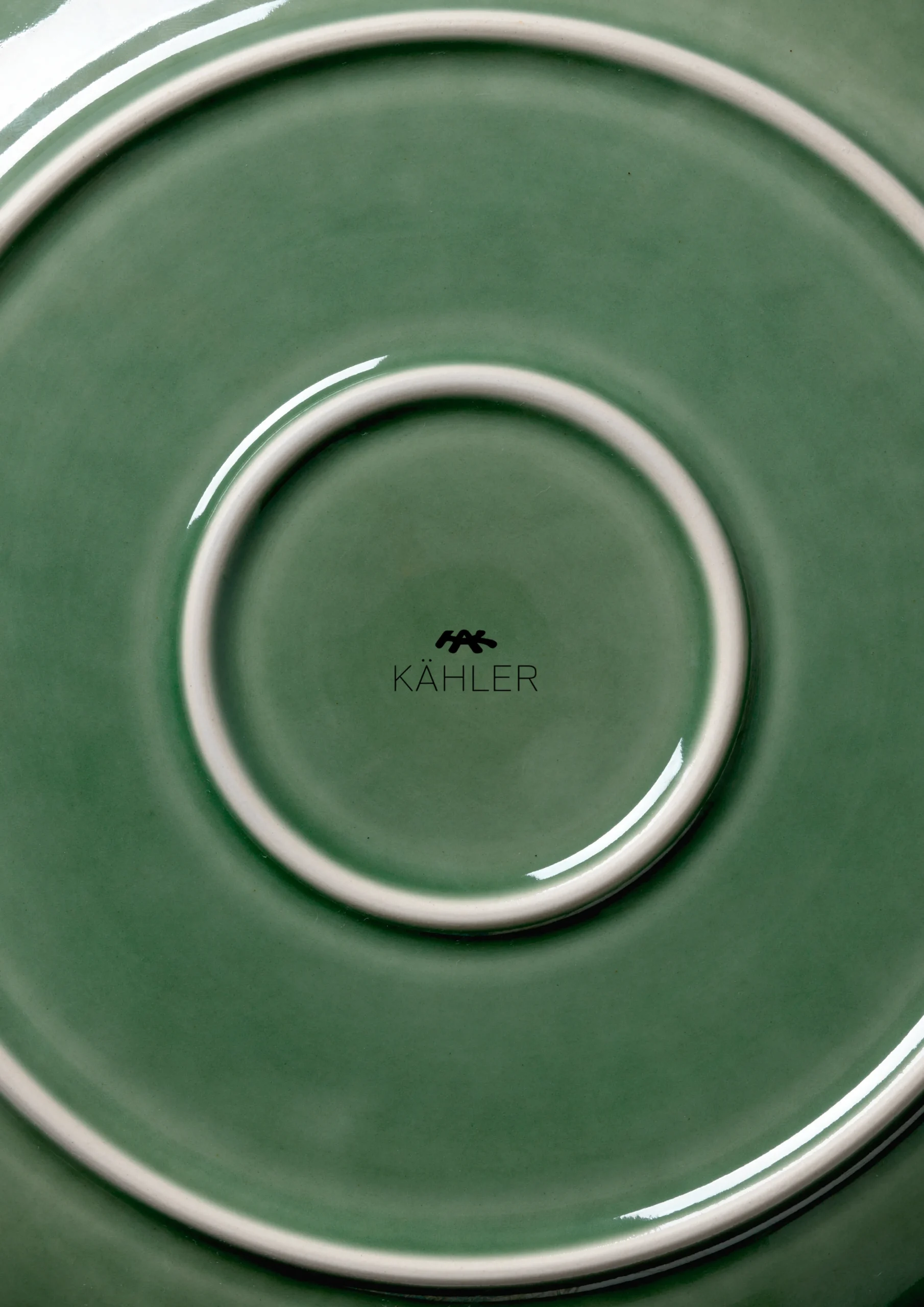 Kähler Colore Tallerken Ø27 cm sage green | Køb her