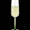 Kähler Hammershøi Champagneglas 24 cl grøn 2 stk. | Køb her