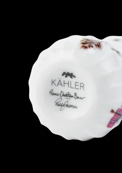 Kähler Hammershøi Christmas Snemand hængende H9.5 hvid deko