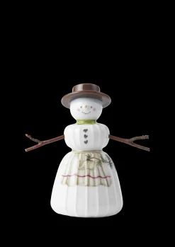 Kähler Hammershøi Christmas Snekone H11 hvid m. deko