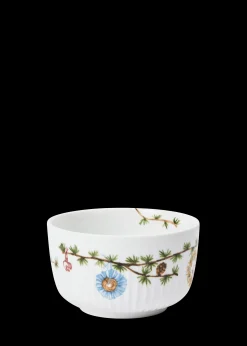 Kähler Hammershøi Christmas Skål 2024 Ø12 cm hvid m. deko