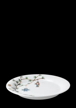 Kähler Hammershøi Christmas Tallerken hvid m. deko | Køb her