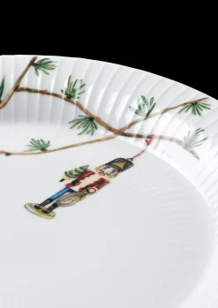 Kähler Hammershøi Christmas Tallerken hvid m. deko | Køb her