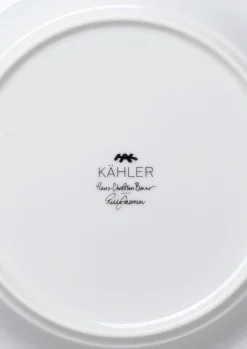 Kähler Hammershøi Christmas Tallerken Ø19 cm hvid m. deko
