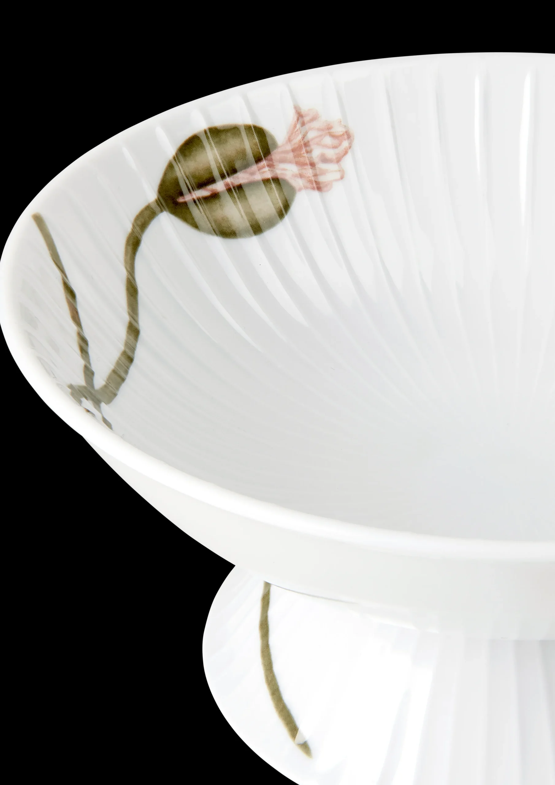 Kähler Hammershøi Poppy Opsats Ø16 cm hvid m. deko | Køb her